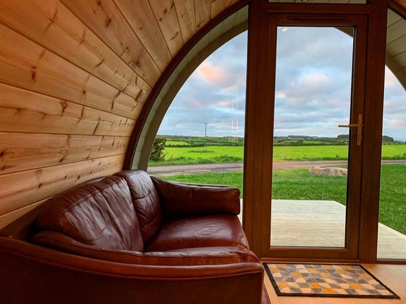 Causeway Country Pods Hotel Bushmills Exterior foto